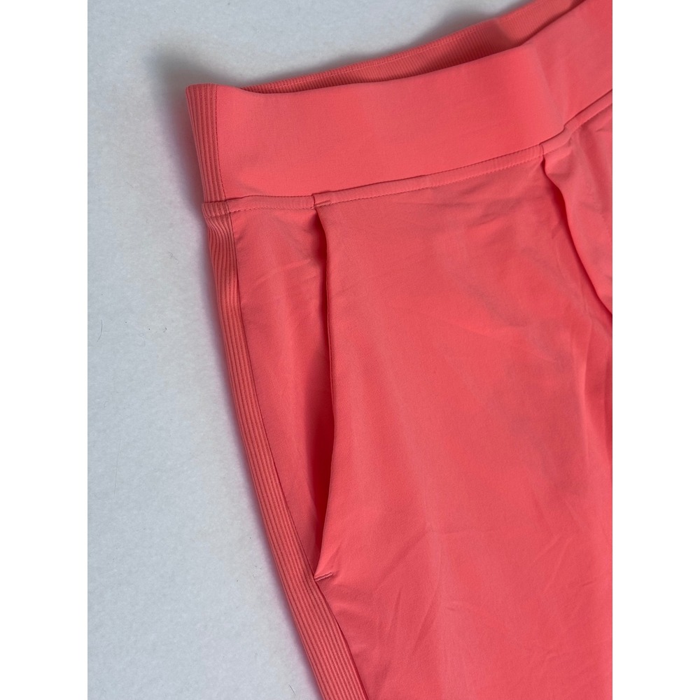 Athleta Brooklyn Ankle Pants Sunset Glow Coral Travel Trousers Size 8 NWOT - Picture 5 of 13